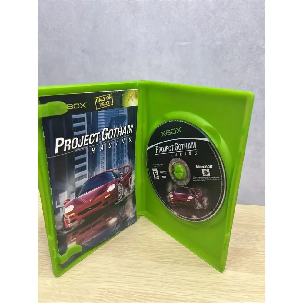 Microsoft Xbox 2001 Project Gotham Racing PGR Game